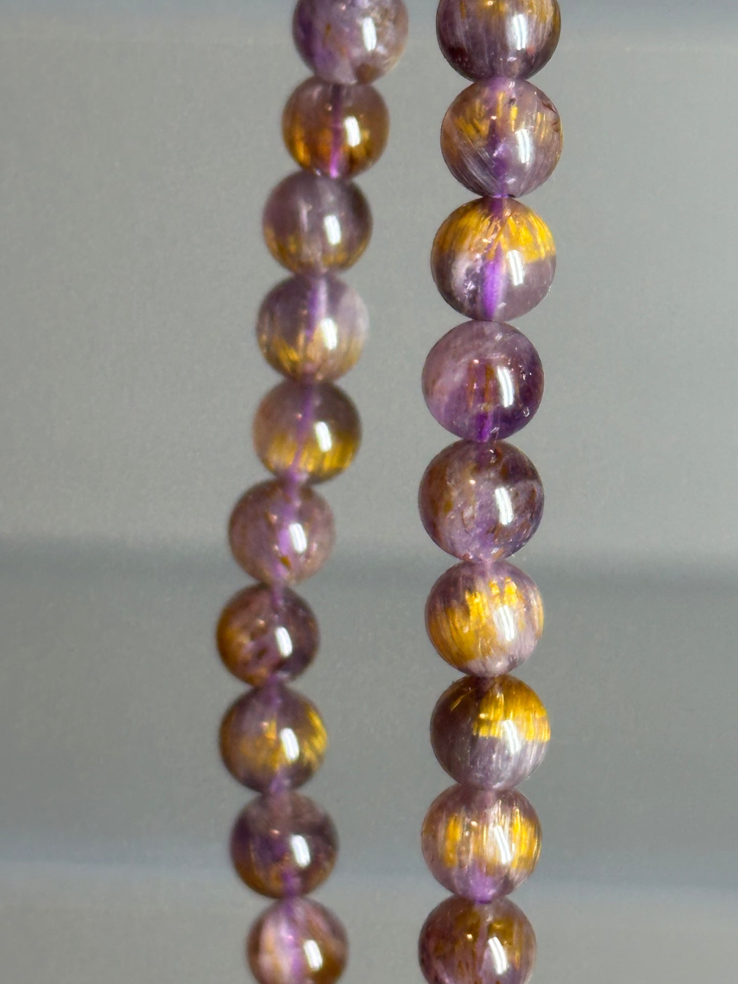 Purple Gold Titanium Crystal