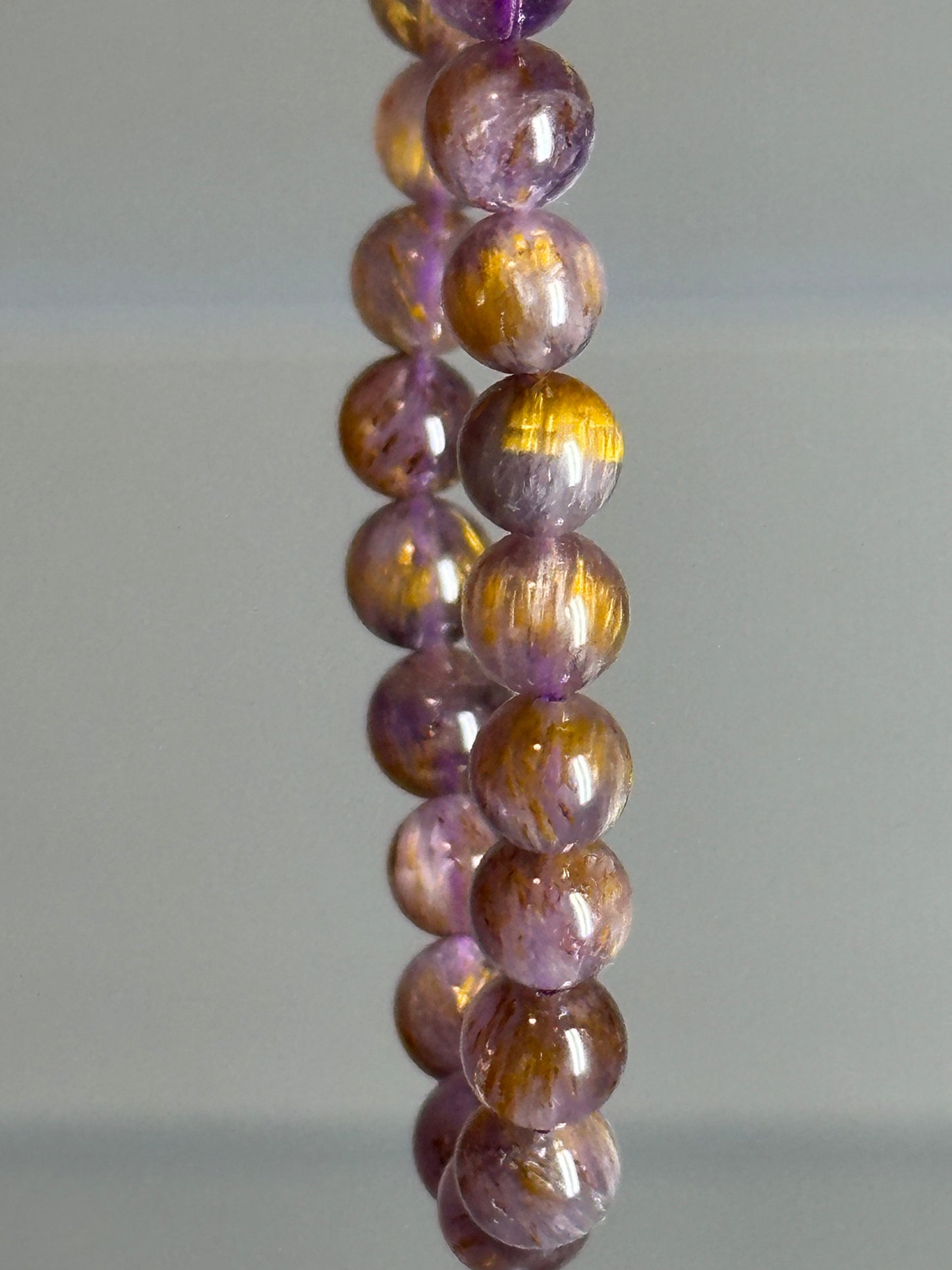 Purple Gold Titanium Crystal